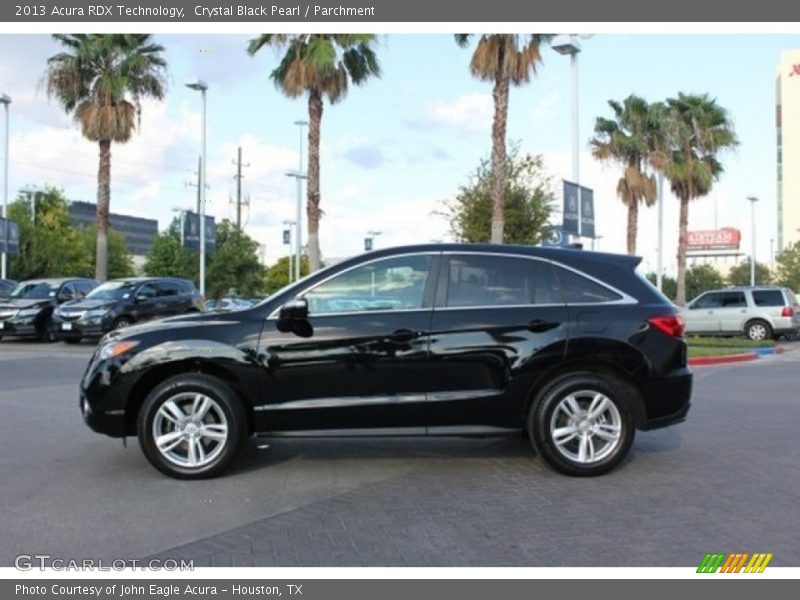 Crystal Black Pearl / Parchment 2013 Acura RDX Technology