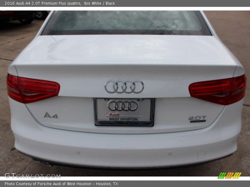 Ibis White / Black 2016 Audi A4 2.0T Premium Plus quattro