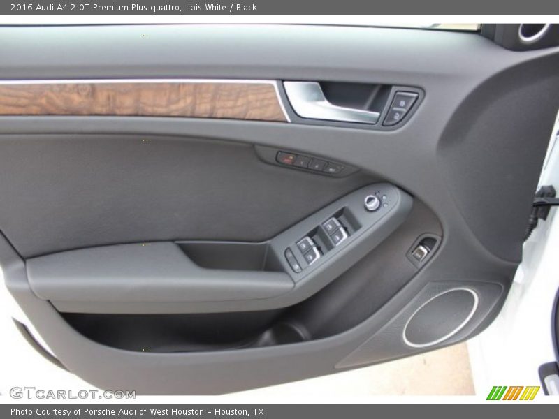 Ibis White / Black 2016 Audi A4 2.0T Premium Plus quattro