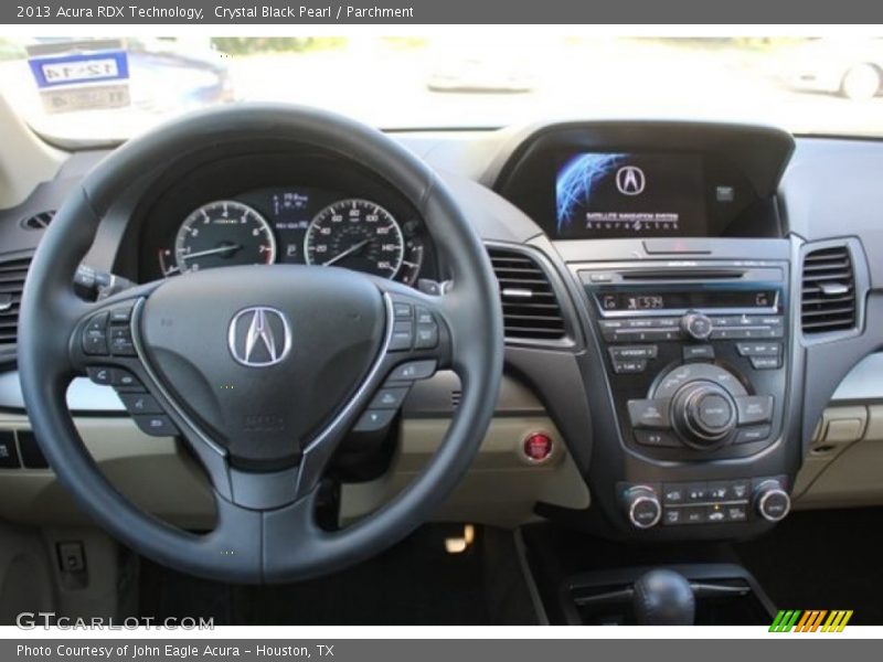 Crystal Black Pearl / Parchment 2013 Acura RDX Technology