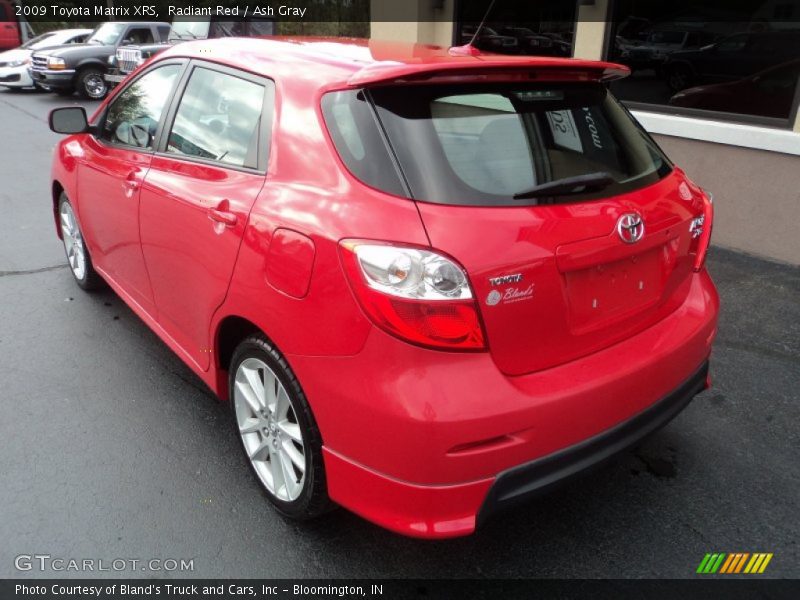 Radiant Red / Ash Gray 2009 Toyota Matrix XRS