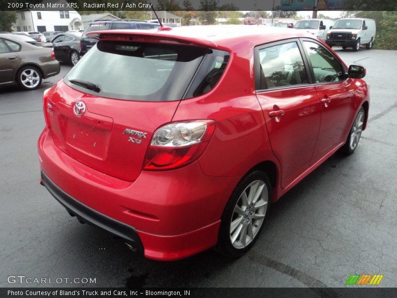 Radiant Red / Ash Gray 2009 Toyota Matrix XRS