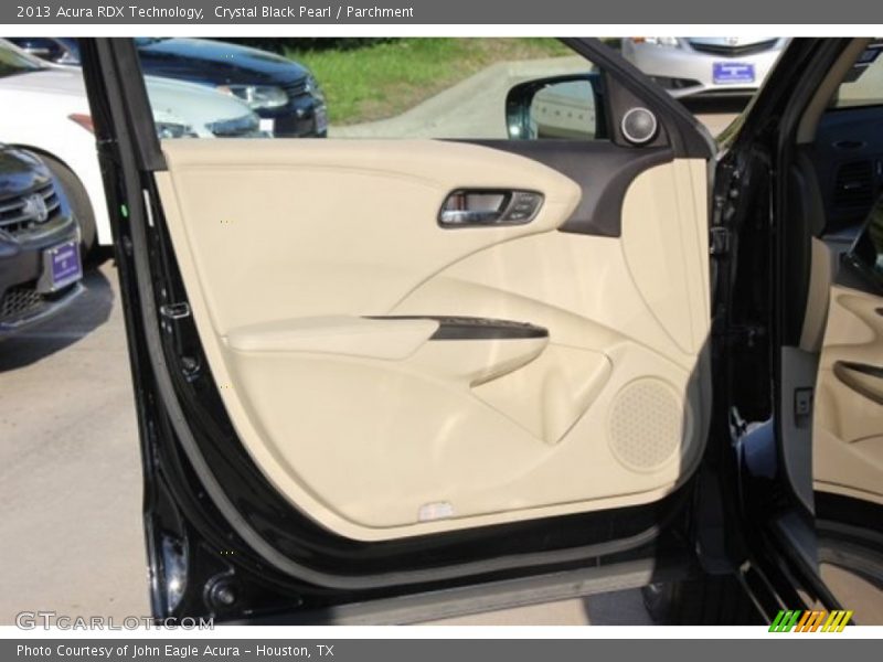 Crystal Black Pearl / Parchment 2013 Acura RDX Technology