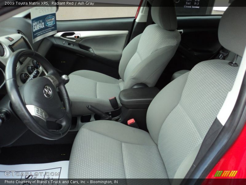 Radiant Red / Ash Gray 2009 Toyota Matrix XRS