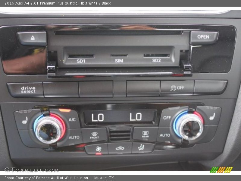 Ibis White / Black 2016 Audi A4 2.0T Premium Plus quattro