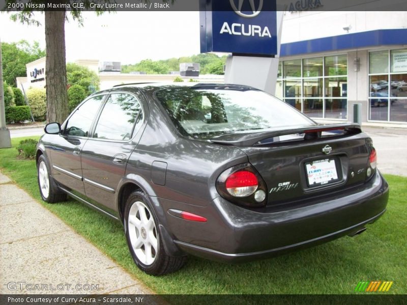 Gray Lustre Metallic / Black 2000 Nissan Maxima GLE