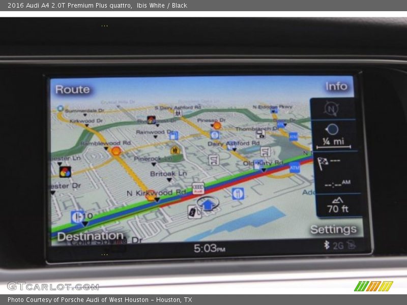 Ibis White / Black 2016 Audi A4 2.0T Premium Plus quattro