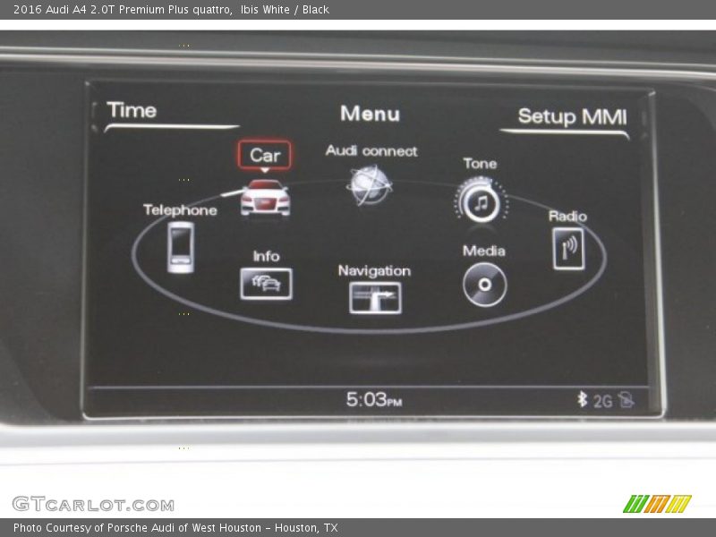 Ibis White / Black 2016 Audi A4 2.0T Premium Plus quattro