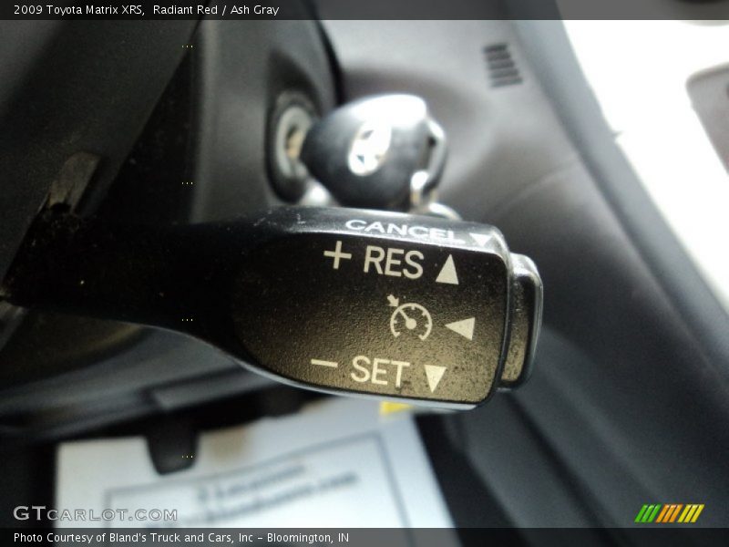 Radiant Red / Ash Gray 2009 Toyota Matrix XRS