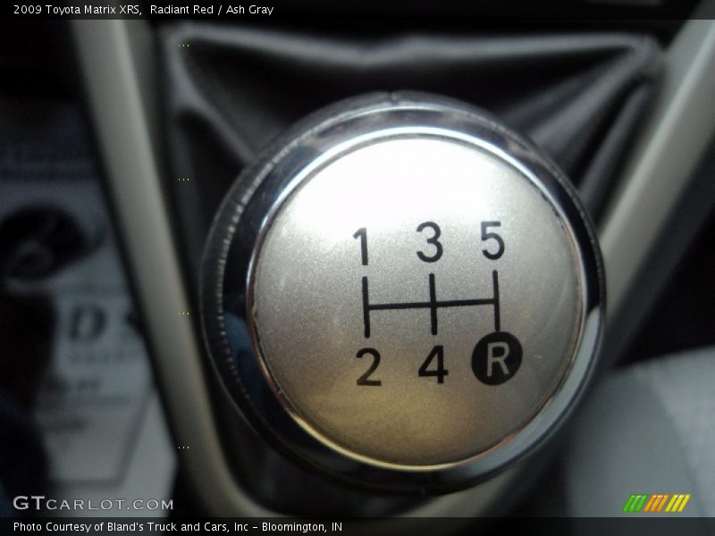 Radiant Red / Ash Gray 2009 Toyota Matrix XRS
