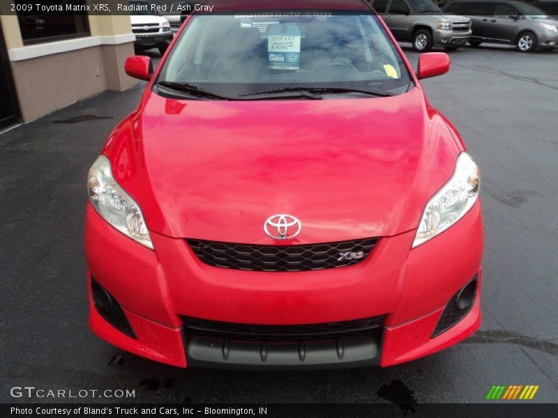 Radiant Red / Ash Gray 2009 Toyota Matrix XRS