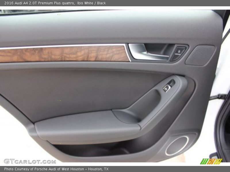 Ibis White / Black 2016 Audi A4 2.0T Premium Plus quattro