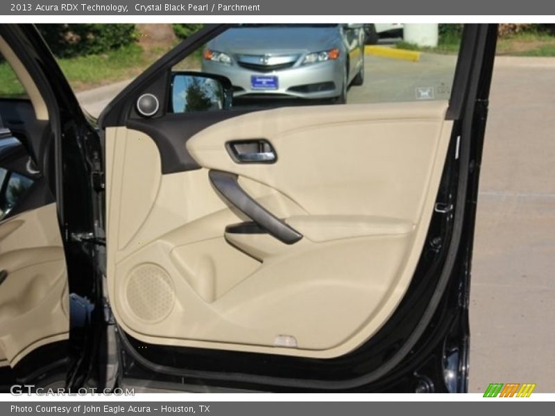 Crystal Black Pearl / Parchment 2013 Acura RDX Technology