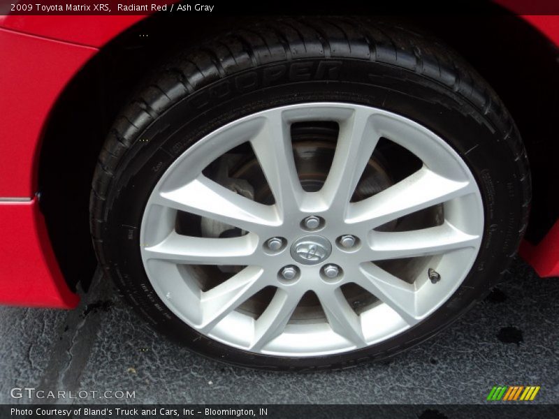 Radiant Red / Ash Gray 2009 Toyota Matrix XRS