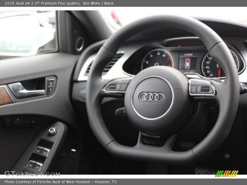 Ibis White / Black 2016 Audi A4 2.0T Premium Plus quattro