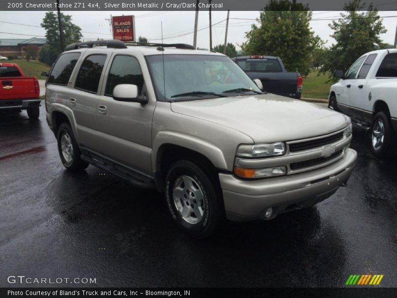 Silver Birch Metallic / Gray/Dark Charcoal 2005 Chevrolet Tahoe Z71 4x4