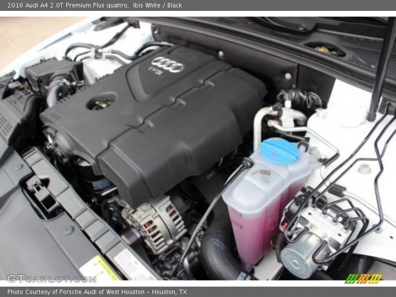 Ibis White / Black 2016 Audi A4 2.0T Premium Plus quattro