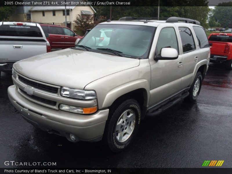 Silver Birch Metallic / Gray/Dark Charcoal 2005 Chevrolet Tahoe Z71 4x4