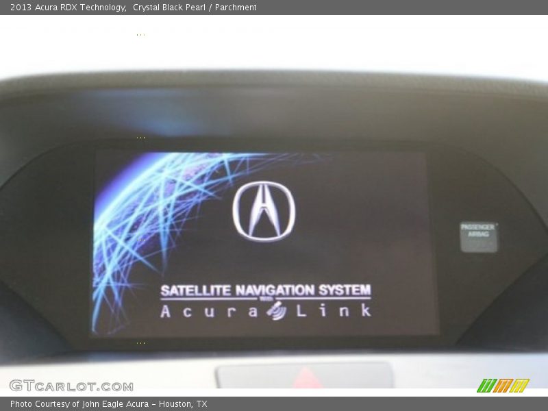 Crystal Black Pearl / Parchment 2013 Acura RDX Technology
