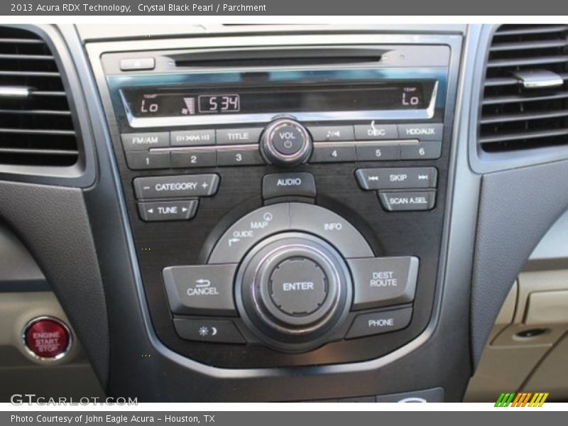 Crystal Black Pearl / Parchment 2013 Acura RDX Technology