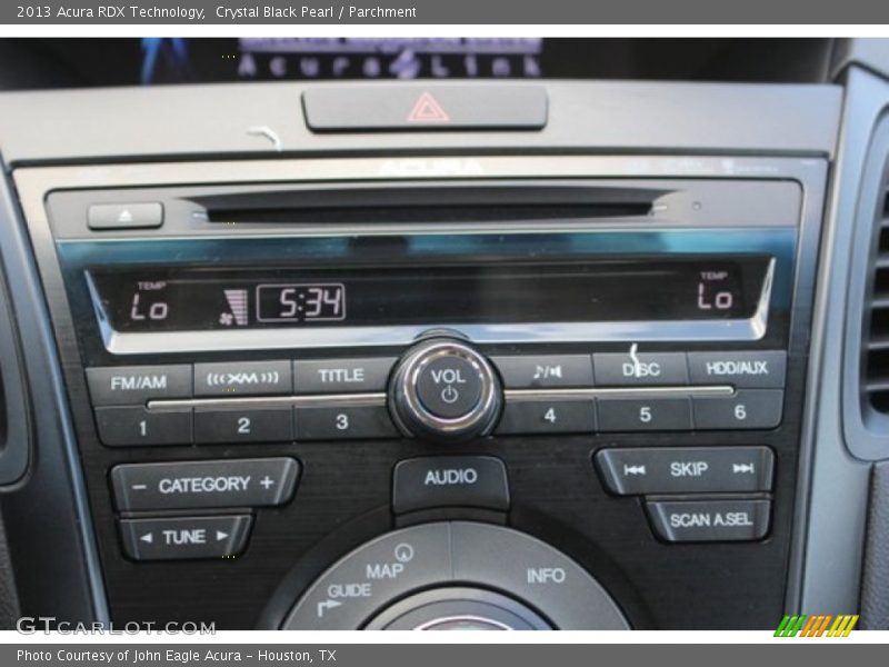 Crystal Black Pearl / Parchment 2013 Acura RDX Technology