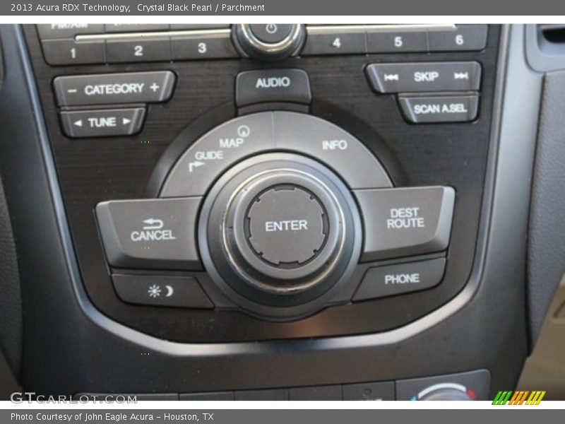 Crystal Black Pearl / Parchment 2013 Acura RDX Technology
