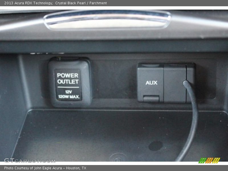 Crystal Black Pearl / Parchment 2013 Acura RDX Technology