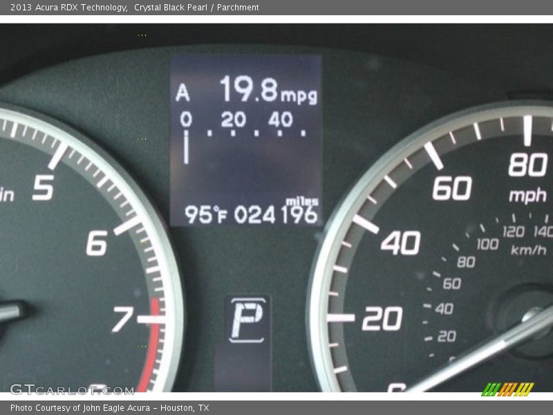 Crystal Black Pearl / Parchment 2013 Acura RDX Technology