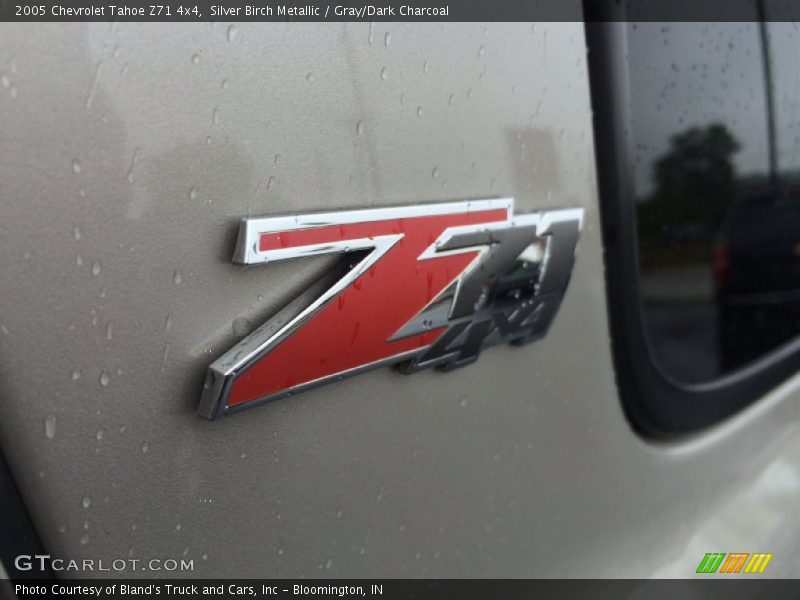 Silver Birch Metallic / Gray/Dark Charcoal 2005 Chevrolet Tahoe Z71 4x4
