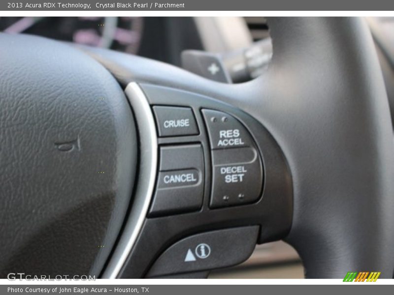 Crystal Black Pearl / Parchment 2013 Acura RDX Technology