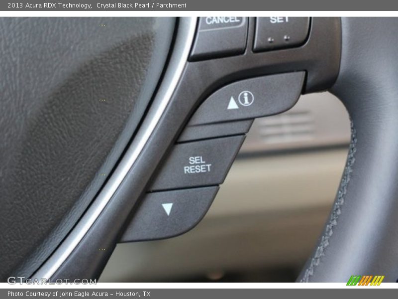 Crystal Black Pearl / Parchment 2013 Acura RDX Technology