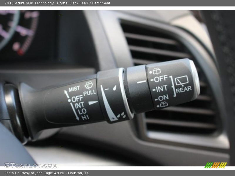 Crystal Black Pearl / Parchment 2013 Acura RDX Technology
