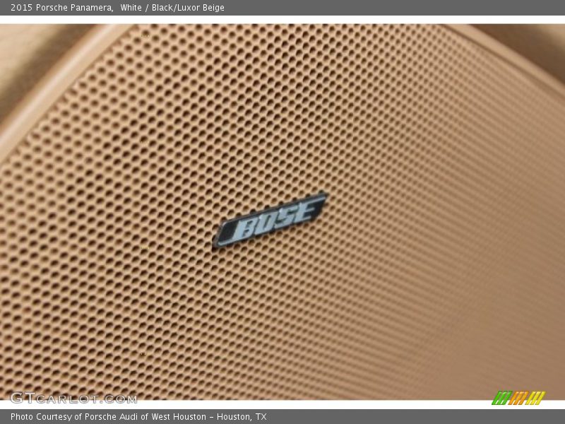 White / Black/Luxor Beige 2015 Porsche Panamera