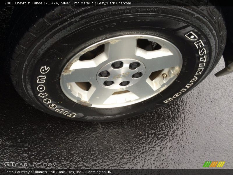 Silver Birch Metallic / Gray/Dark Charcoal 2005 Chevrolet Tahoe Z71 4x4