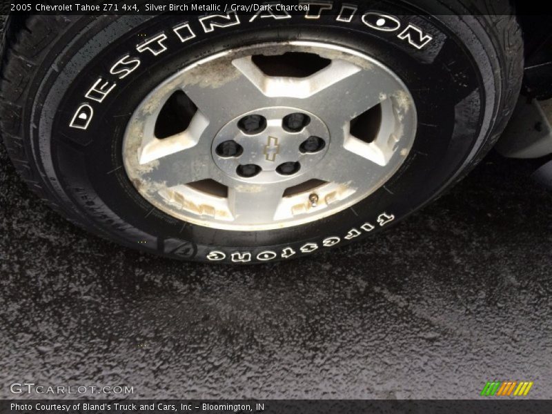 Silver Birch Metallic / Gray/Dark Charcoal 2005 Chevrolet Tahoe Z71 4x4
