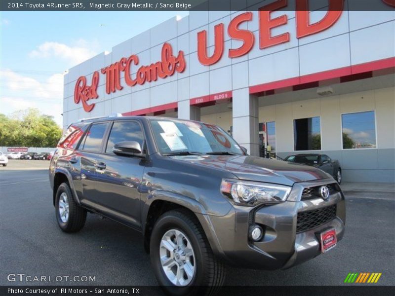 Magnetic Gray Metallic / Sand Beige 2014 Toyota 4Runner SR5