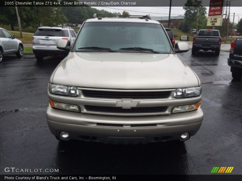 Silver Birch Metallic / Gray/Dark Charcoal 2005 Chevrolet Tahoe Z71 4x4