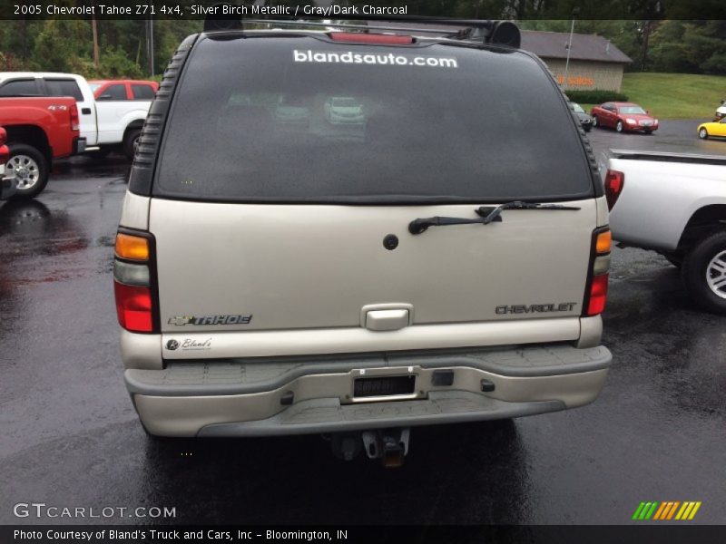 Silver Birch Metallic / Gray/Dark Charcoal 2005 Chevrolet Tahoe Z71 4x4