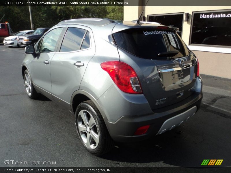 Satin Steel Gray Metallic / Titanium 2013 Buick Encore Convenience AWD