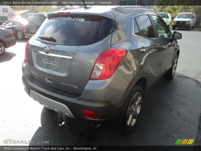 Satin Steel Gray Metallic / Titanium 2013 Buick Encore Convenience AWD