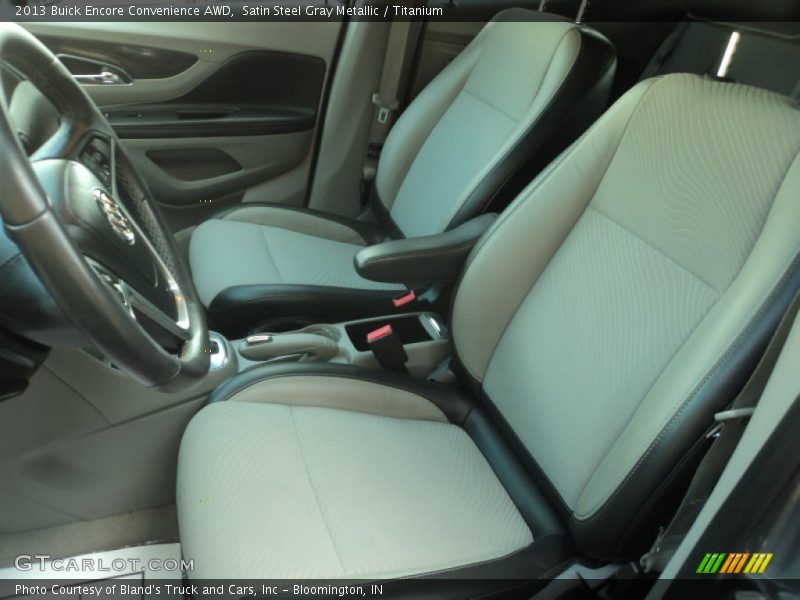 Satin Steel Gray Metallic / Titanium 2013 Buick Encore Convenience AWD