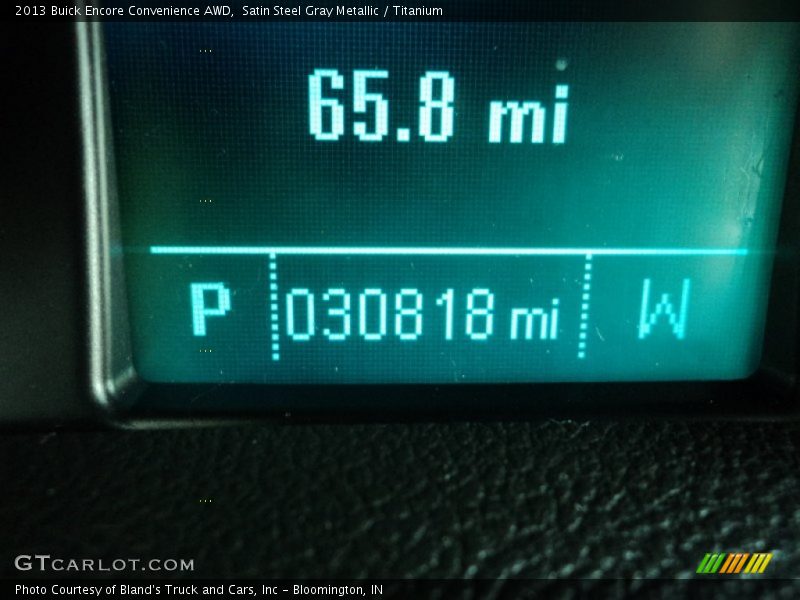 Satin Steel Gray Metallic / Titanium 2013 Buick Encore Convenience AWD