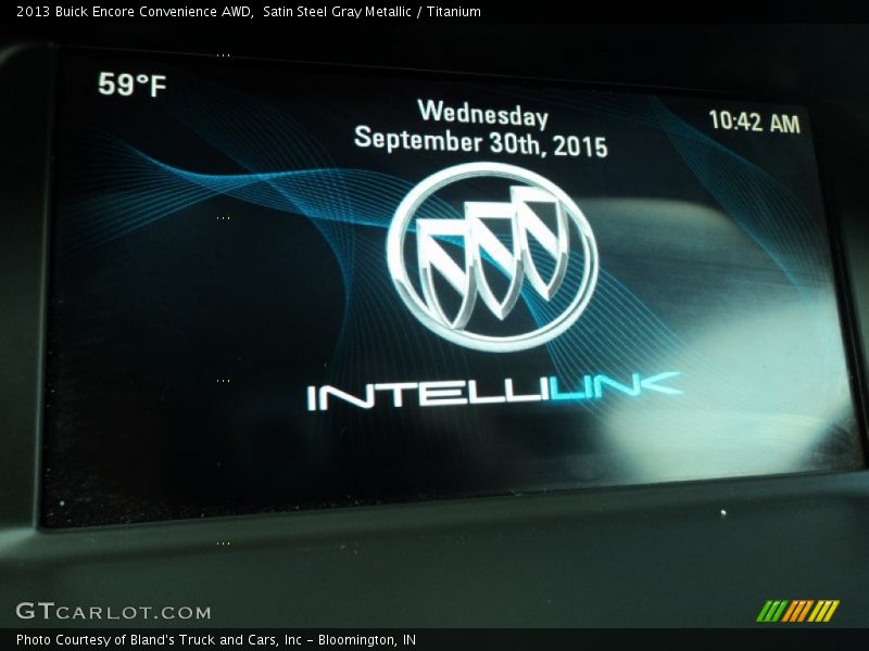 Satin Steel Gray Metallic / Titanium 2013 Buick Encore Convenience AWD