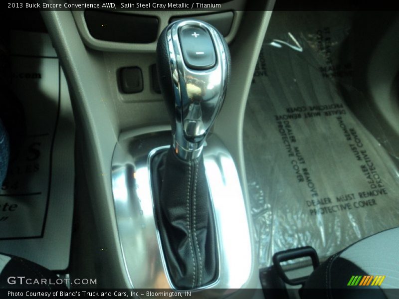 Satin Steel Gray Metallic / Titanium 2013 Buick Encore Convenience AWD