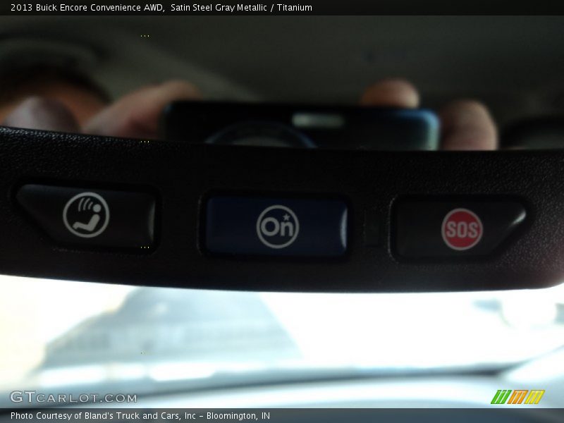 Satin Steel Gray Metallic / Titanium 2013 Buick Encore Convenience AWD