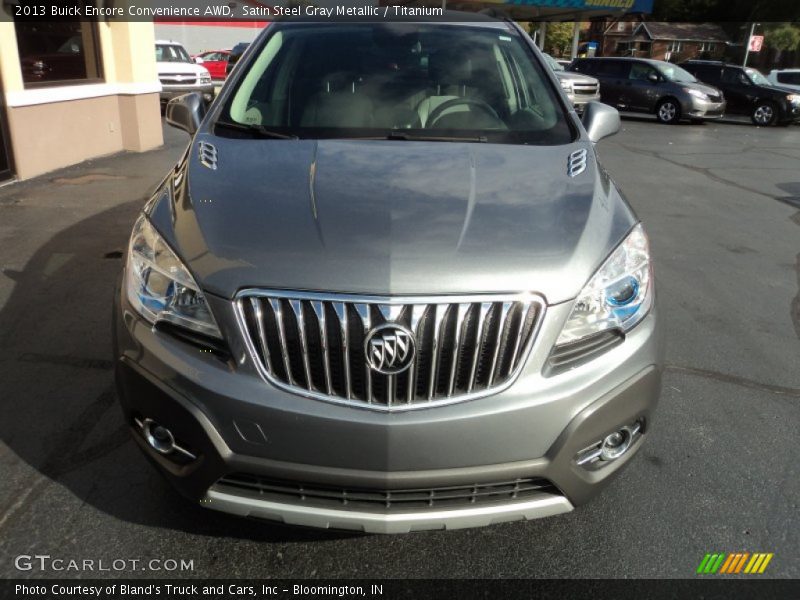 Satin Steel Gray Metallic / Titanium 2013 Buick Encore Convenience AWD