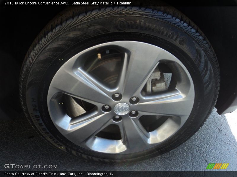 Satin Steel Gray Metallic / Titanium 2013 Buick Encore Convenience AWD