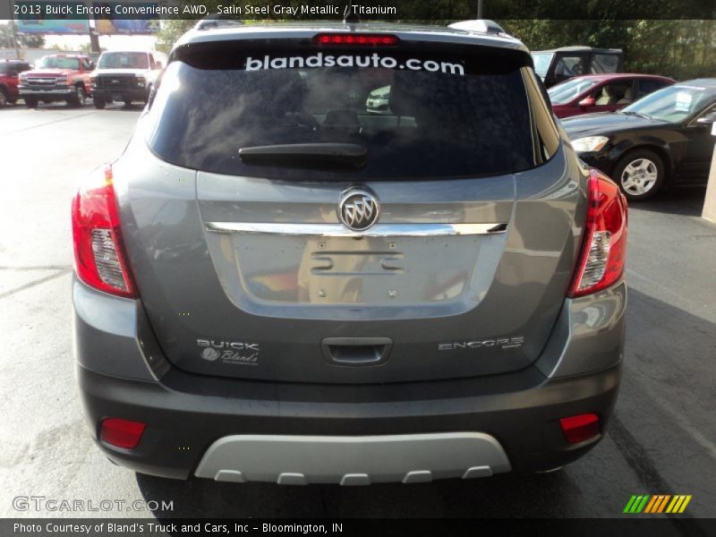 Satin Steel Gray Metallic / Titanium 2013 Buick Encore Convenience AWD