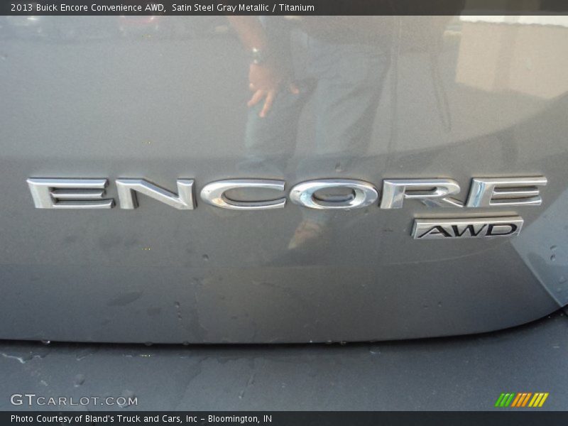 Satin Steel Gray Metallic / Titanium 2013 Buick Encore Convenience AWD