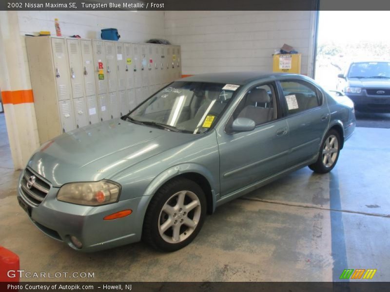 Tungsten Blue Metallic / Frost 2002 Nissan Maxima SE